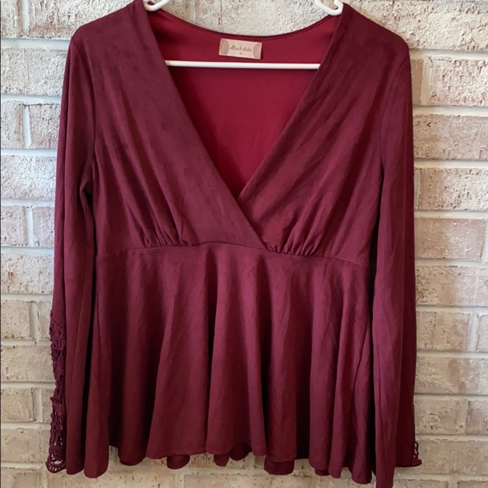 Altar’d State suede top